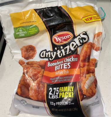 BUFFALO STYLE BONELESS CHICKEN BITES, BUFFALO STYLE