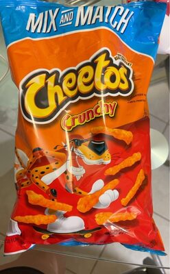 CRUNCHY CHEESE FLAVORED SNACKS, CRUNCHY CHEESE