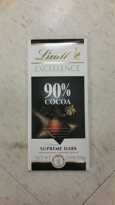 90% COCOA DARK CHOCOLATE