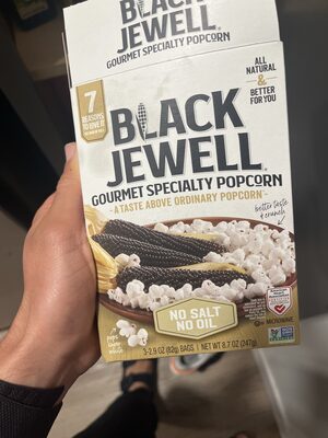 BLACK JEWELL, MICROWAVE POPCORN