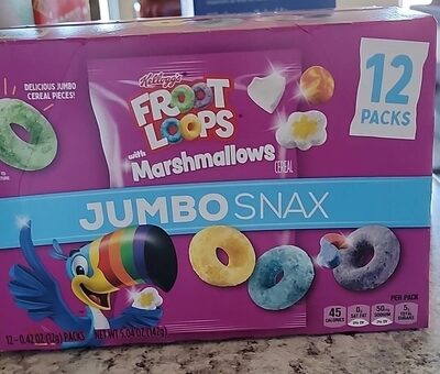 FROOT LOOPS WITH MARSHMALLOWS CEREAL