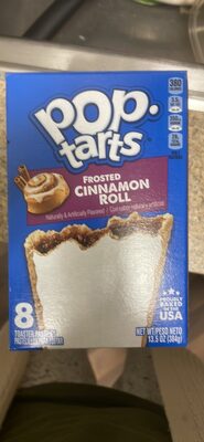 Frosted Cinnamon Roll Pop Tarts
