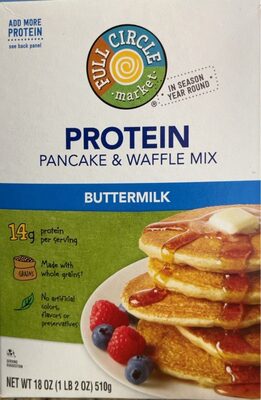 BUTTERMILK PROTEIN PANCAKE & WAFFLE MIX, BUTTERMILK