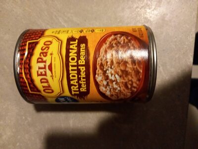 Old El Paso Traditional Refried Beans Canned 16-Ounce