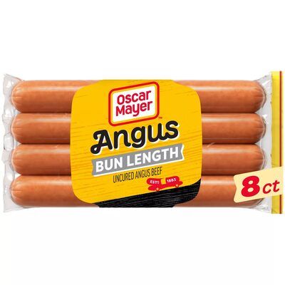 ANGUS BEEF UNCURED BEEF FRANKS, ANGUS BEEF