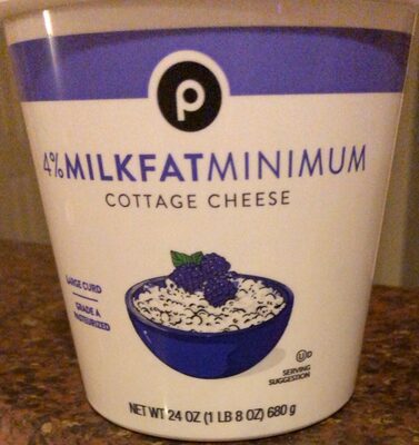 4%MILKFAT MINIMUM COTTAGE CHEESE