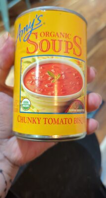 CHUNKY TOMATO BISQUE ORGANIC SOUPS, CHUNKY TOMATO BISQUE