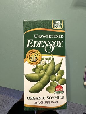 EDEN, EDENSOY, ORGANIC SOYMILK, UNSWEETENED