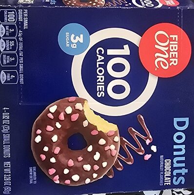 Fiber One Chocolate Donuts 4 Count