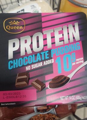 CHOCOLATE PROTEIN PUDDING, CHOCOLATE