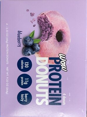 BLUEBERRY PROTEIN DONUTS, BLUEBERRY