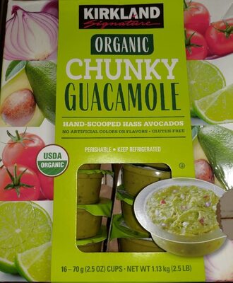 Kirkland Organic Chunky Guacamole