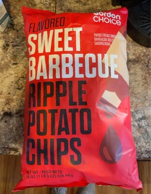Flavored Sweet BarBECUE RIPPLE POTATO Chips