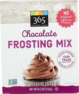 CHOCOLATE FROSTING MIX, CHOCOLATE