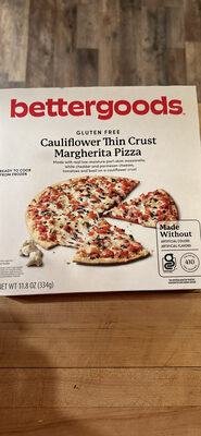 Cauliflower Thin Crust Margarita Pizza
