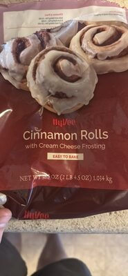 CINNAMON ROLLS WITH CREAM CHEESE FROSTING, CINNAMON