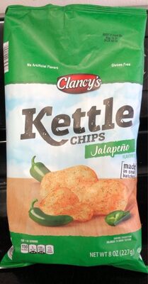 JALAPENO FLAVORED KETTLE CHIPS, JALAPENO