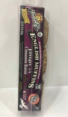 FOOD FOR LIFE, EZEKIEL 4:9, ENGLISH MUFFINS, CINNAMON RAISIN
