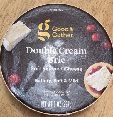 DOUBLE CREAM BRIE SOFT RIPENED CHEESE