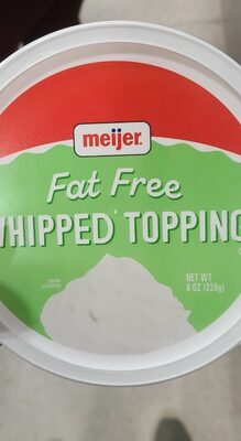 FAT FREE WHIPPED TOPPING