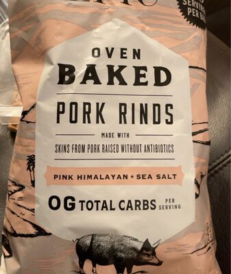 EPIC Pink Himalayan + Sea Salt Oven Baked Pork Rinds