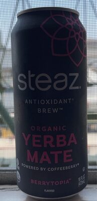 BERRY TOPIA FLAVORED ORGANIC YERBA MATE, BERRY TOPIA