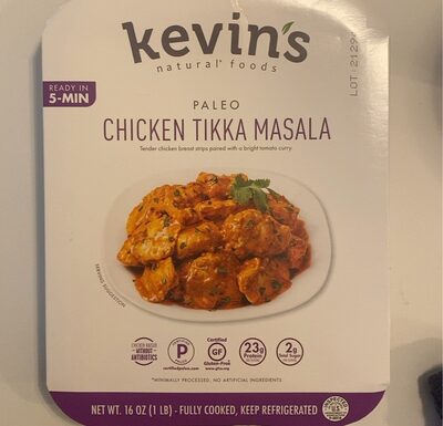 CHICKEN TIKKA MASALA TENDER CHICKEN BREAST STRIPS PAIRED WITH A BRIGHT TOMATO CURRY MADE WITH COCONUT MILK, GINGER, AND INDIAN-STYLE SPICES., CHICKEN TIKKA MASALA