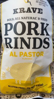AL PASTOR FLAVORED PORK RINDS, AL PASTOR
