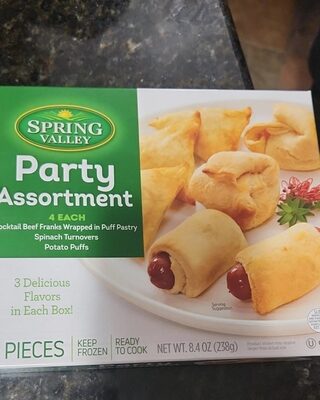 SPRING VALLEY PARTY ASSORTMENT, 12 COUNT, 8.4 OZ