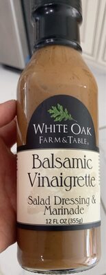 BALSAMIC VINAIGRETTE SALAD DRESSING, BALSAMIC VINAIGRETTE
