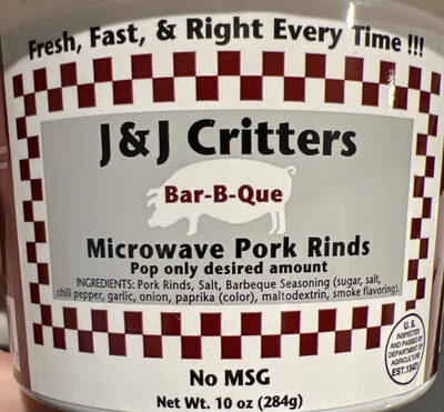 Bar-B-Que Microwave Pork Rinds