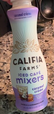 CARAMEL CREME ICED COFFEE CREAMER, CARAMEL CREME