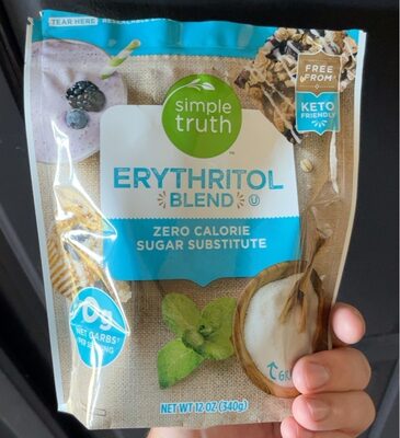 ERYTHRITOL BLEND ZERO CALORIE SUGAR SUBSTITUTE, ERYTHRITOL BLEND