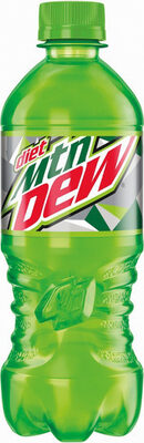 Diet Mtn Dew Soda 20 Fluid Ounce Plastic Bottle