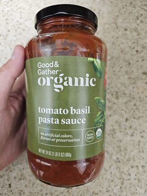 Target Stores TOMATO BASIL PASTA SAUCE, TOMATO BASIL