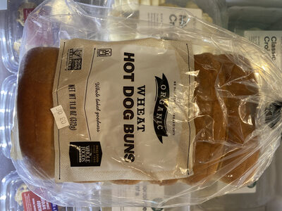Organic Wheat Hot Dog Buns
