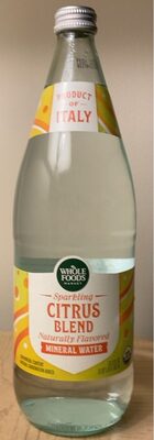 CITRUS BLEND ITALIAN SPARKLING MINERAL WATER, CITRUS BLEND
