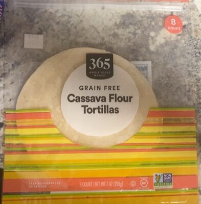 CASSAVA FLOUR GRAIN FREE TORTILLAS, CASSAVA FLOUR