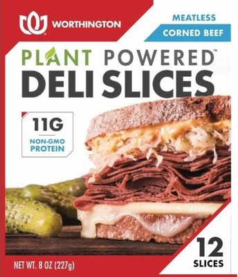 CORNED BEEF MEATLESS DELI SLICES, CORNED BEEF