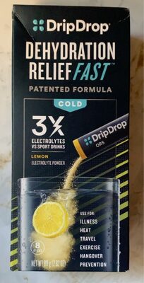 LEMON ORS DEHYDRATION RELIEF FAST ELECTROLYTE POWDER , LEMON