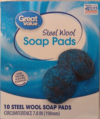 Great Value Steel Wool Soap Pads