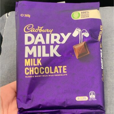 Cadbury Dairy Milk Milk Chocolate 360g